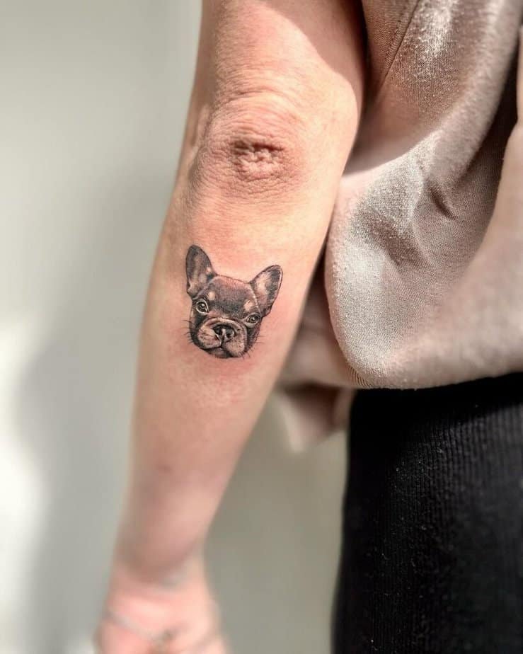 2. A dog tattoo