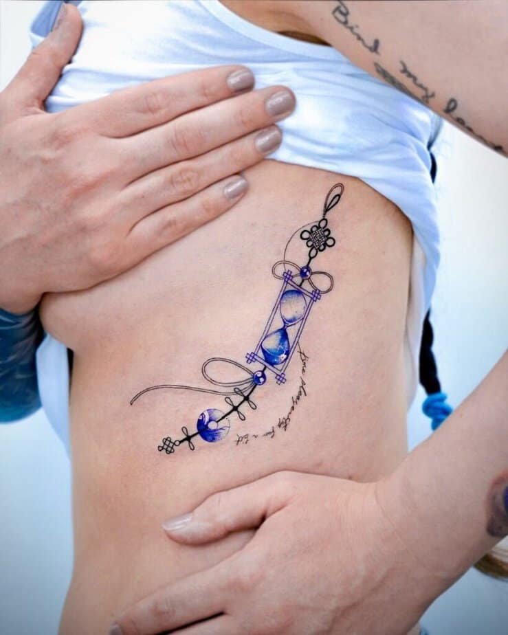 6. Whimsical strings and hourglass