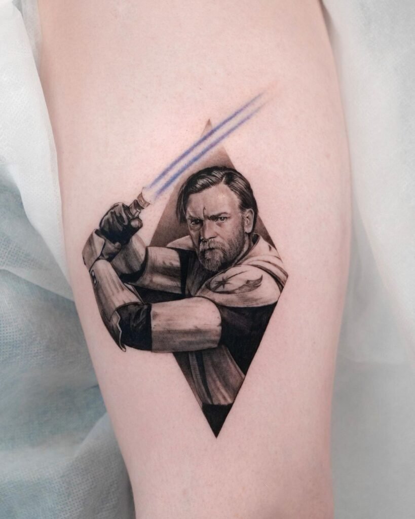 Obi-Wan Kenobi tattoo