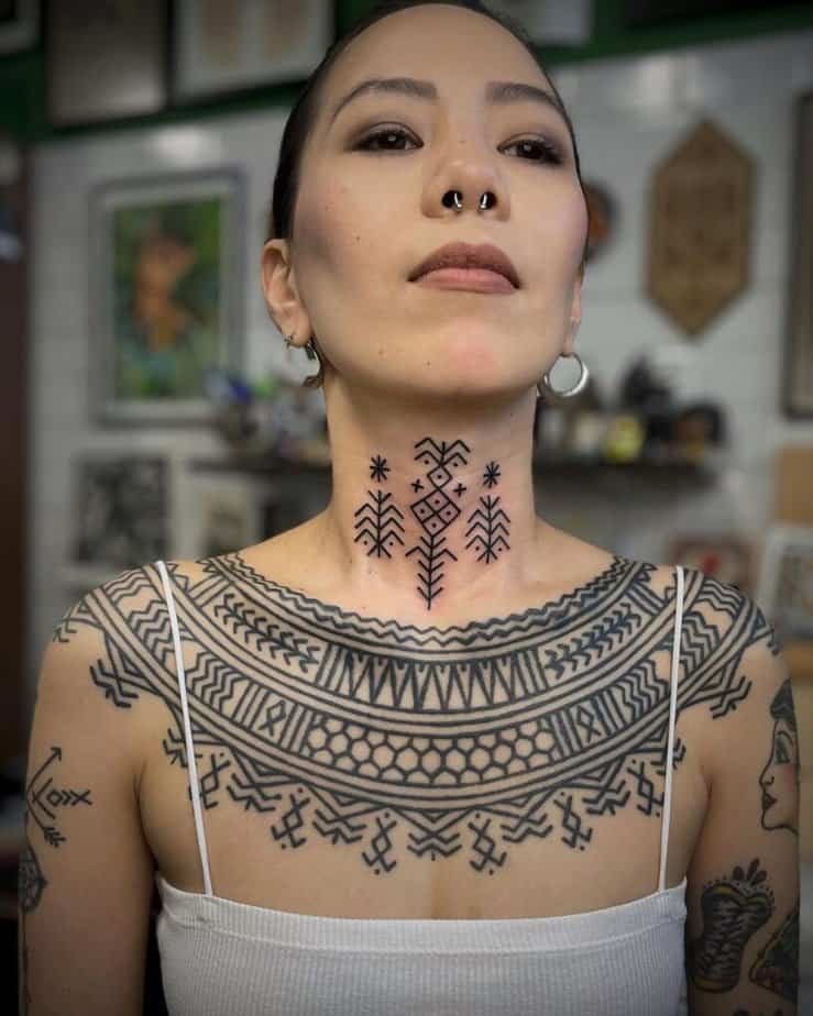 3. A Kalinga tattoo