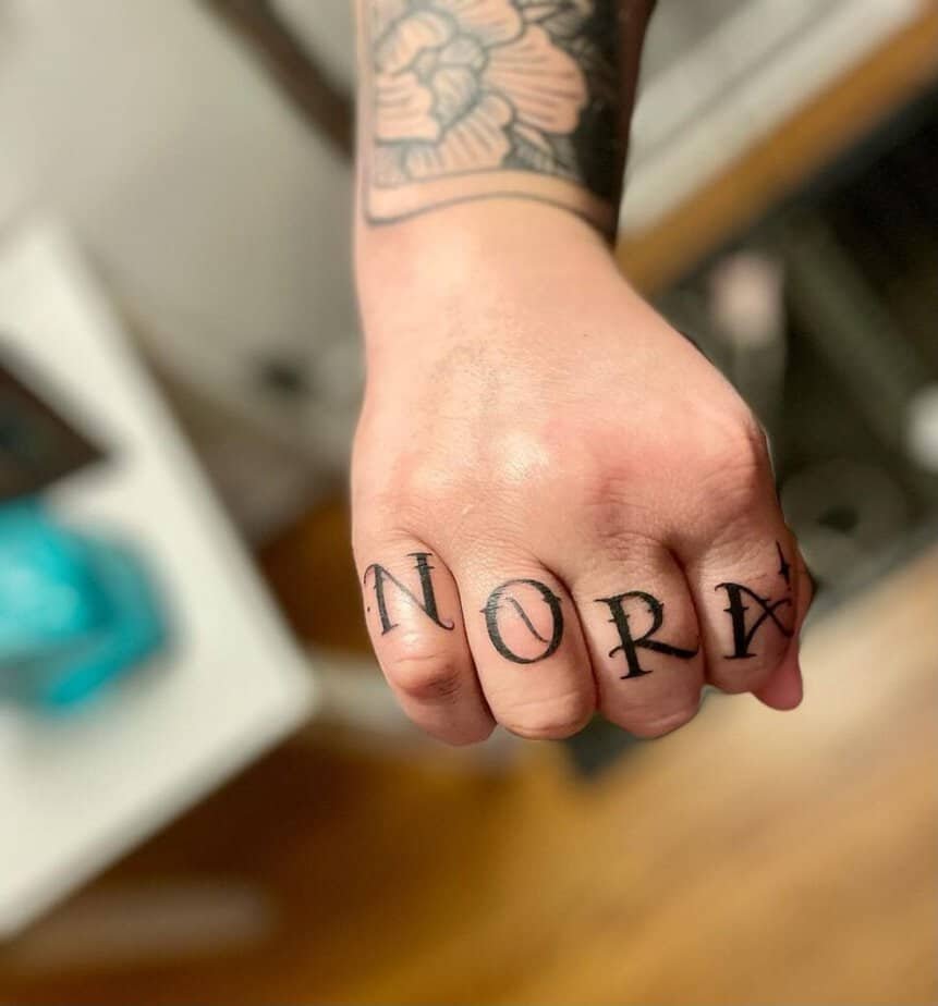 8. Name of a loved one