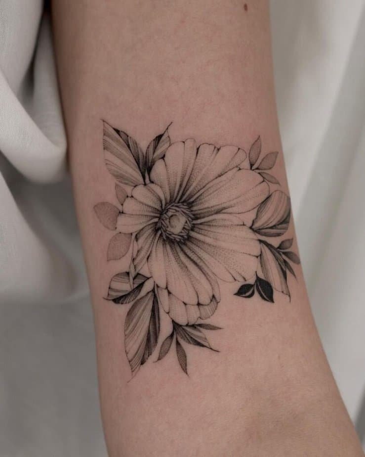 7. A cosmos tattoo