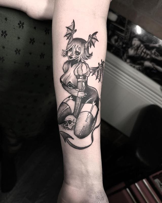 19. Demon Pin-up Girl