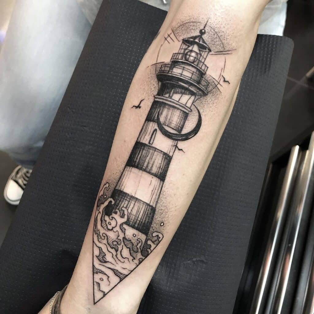 17. Beaming with lights