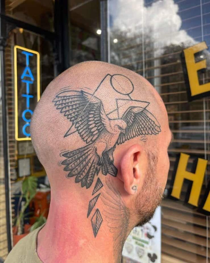 15. Eagle and geometric elements