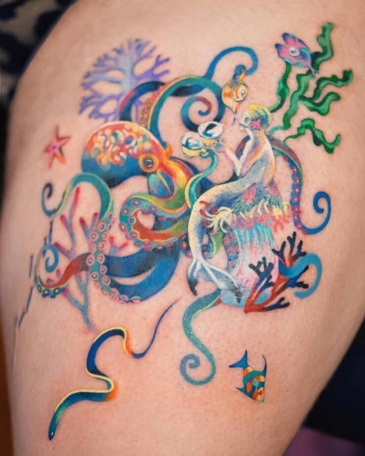 20 Mesmerizing Siren Tattoo Ideas That Will Leave You Hooked