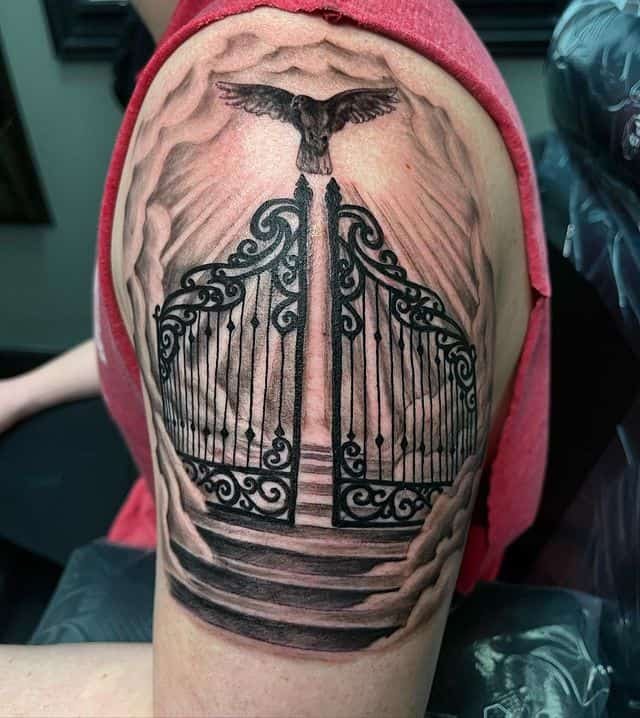 22. Beautiful heavens gate