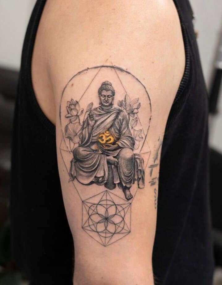 23 Serene Buddha Tattoo Ideas That Will Instantly Calm Your Soul — #8 Is Pure Zen