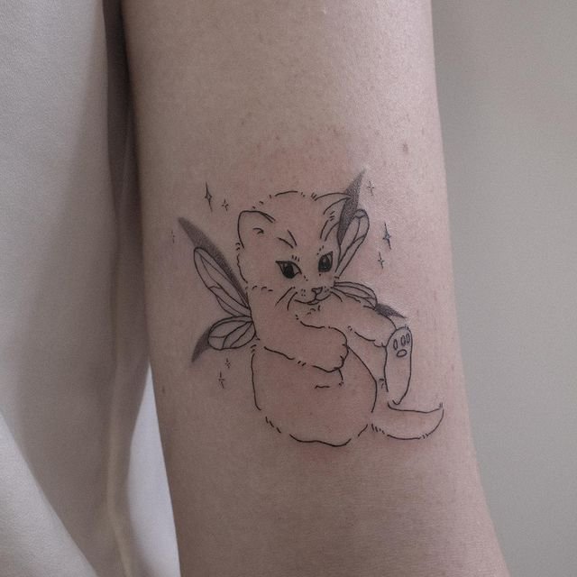 10. Cutest fairy kitty