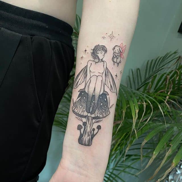 6. Fairy and her bunny