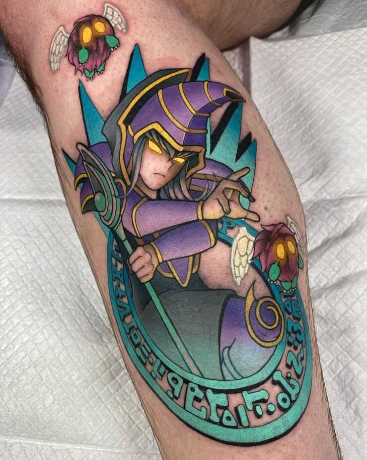 Dark Magician summoning magic