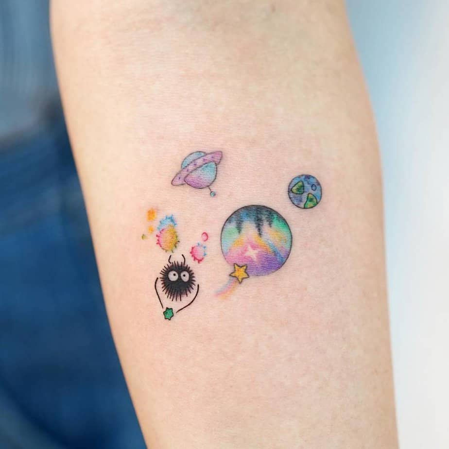 Soot sprites in space: Cosmic cuteness overload