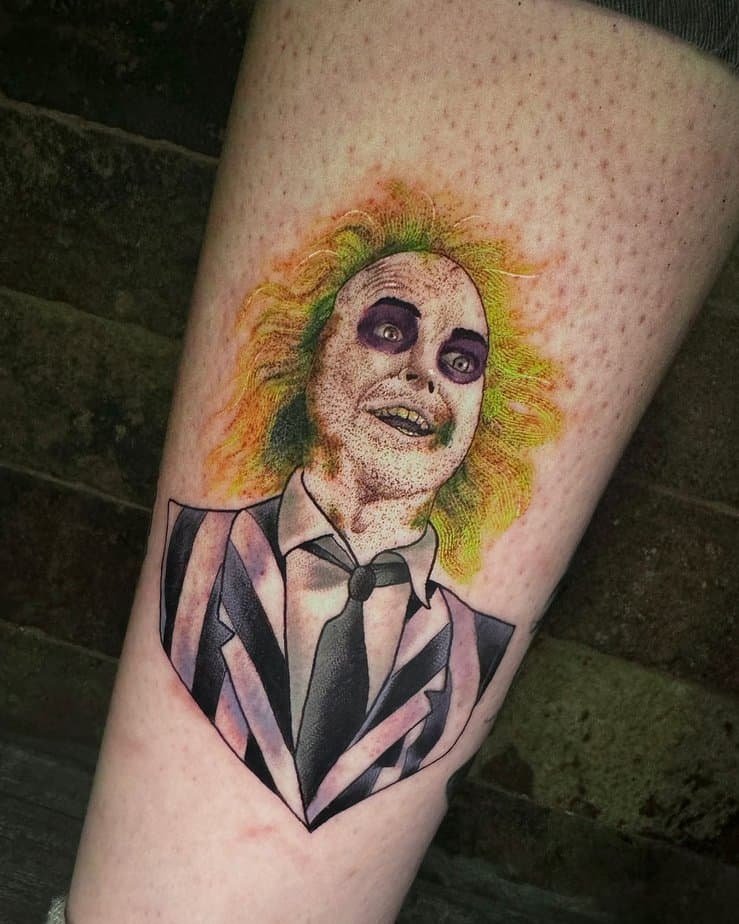 Classic Beetlejuice portrait