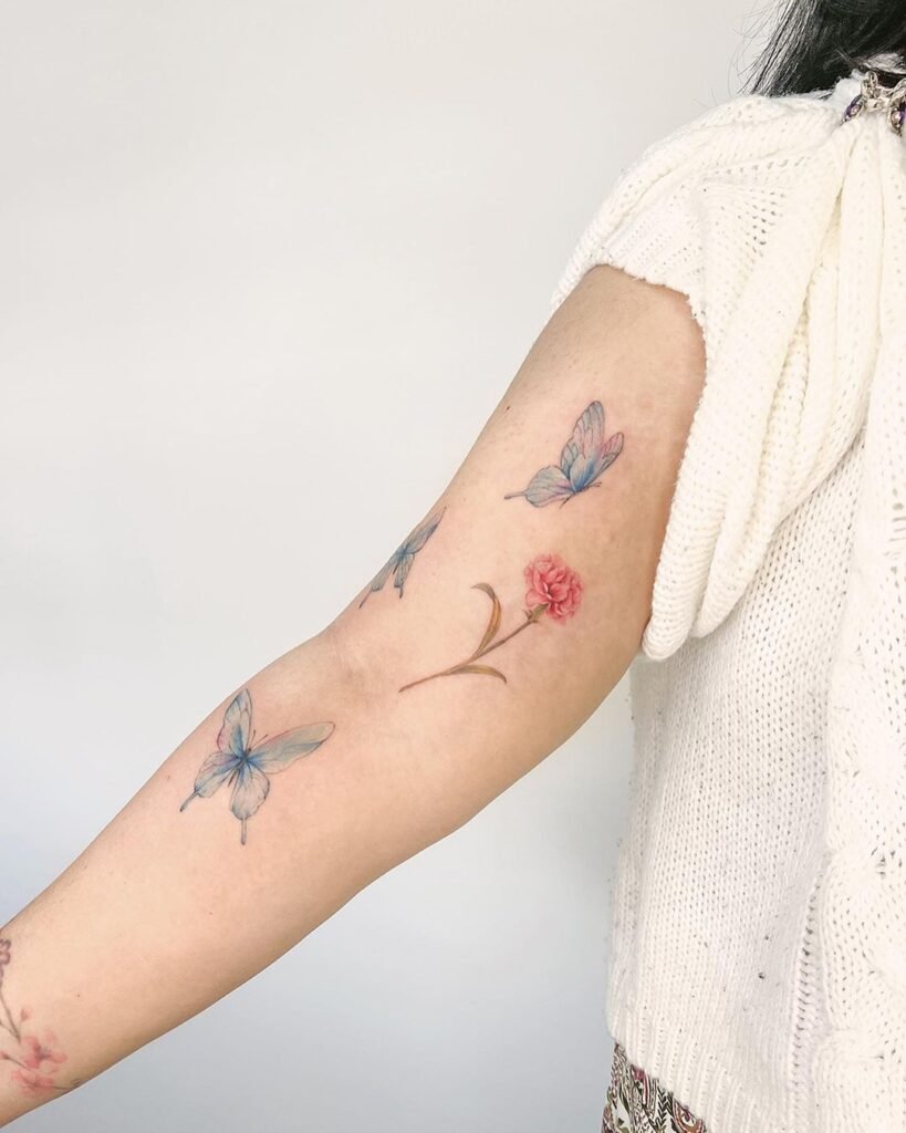 19 January Birth Flower Tattoos So Stunning You’ll Want to Pin Them All
