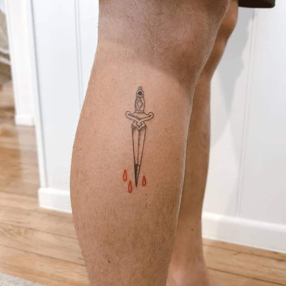 Dagger tattoo