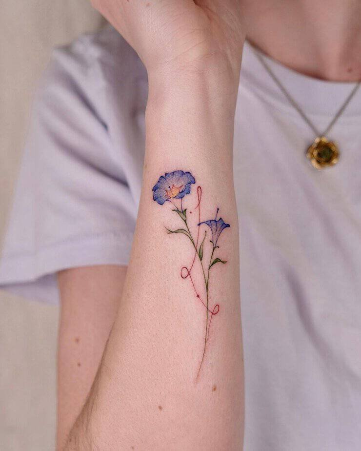 18 Morning Glory Tattoo Ideas That’ll Make You Book an Appointment Today