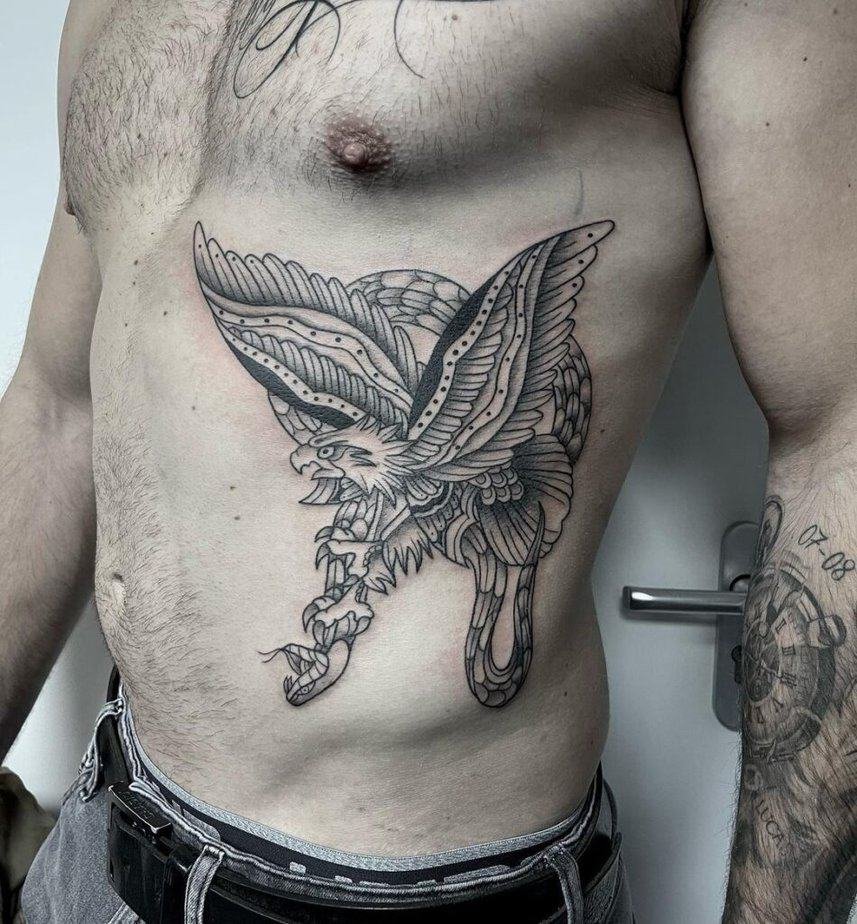 Snake And Eagle Tattoo Meaning With 20 Popular Options