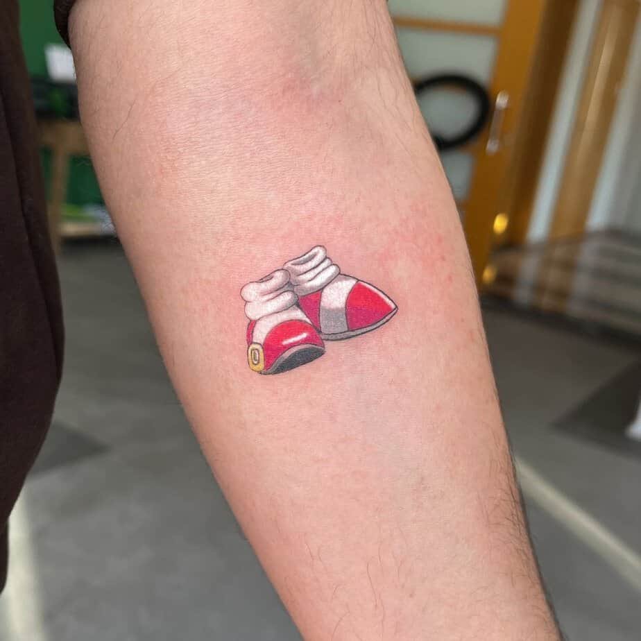 Sonics shoes tattoo