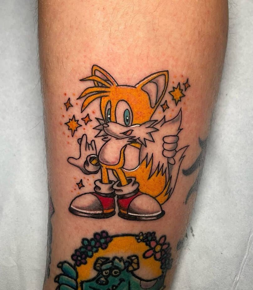 Tails tattoo