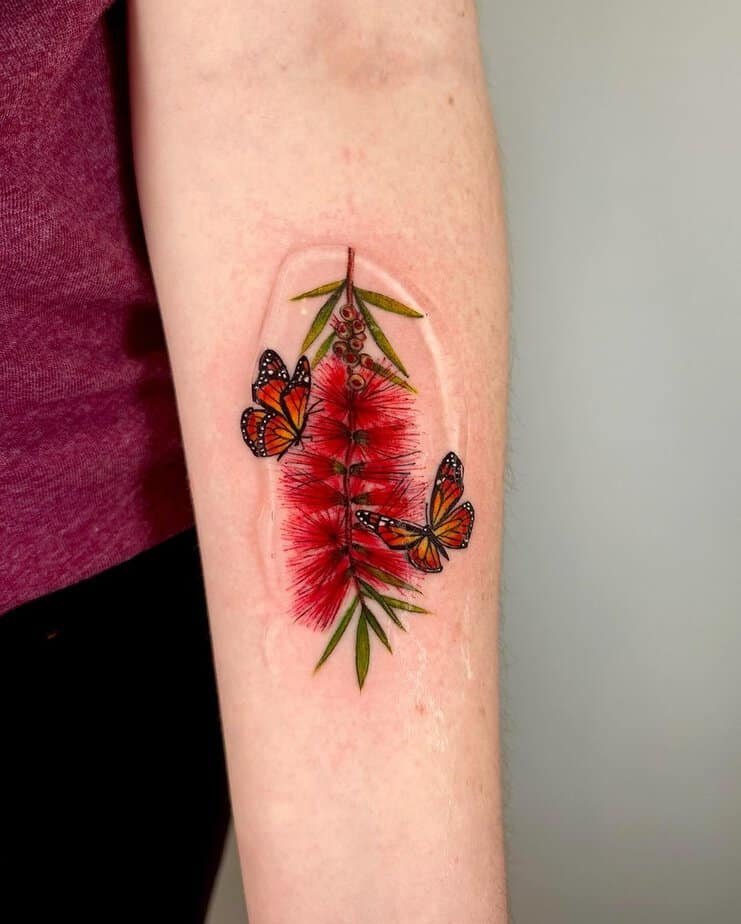 19 Gorgeous Monarch Butterfly Tattoo Ideas That Celebrate Change