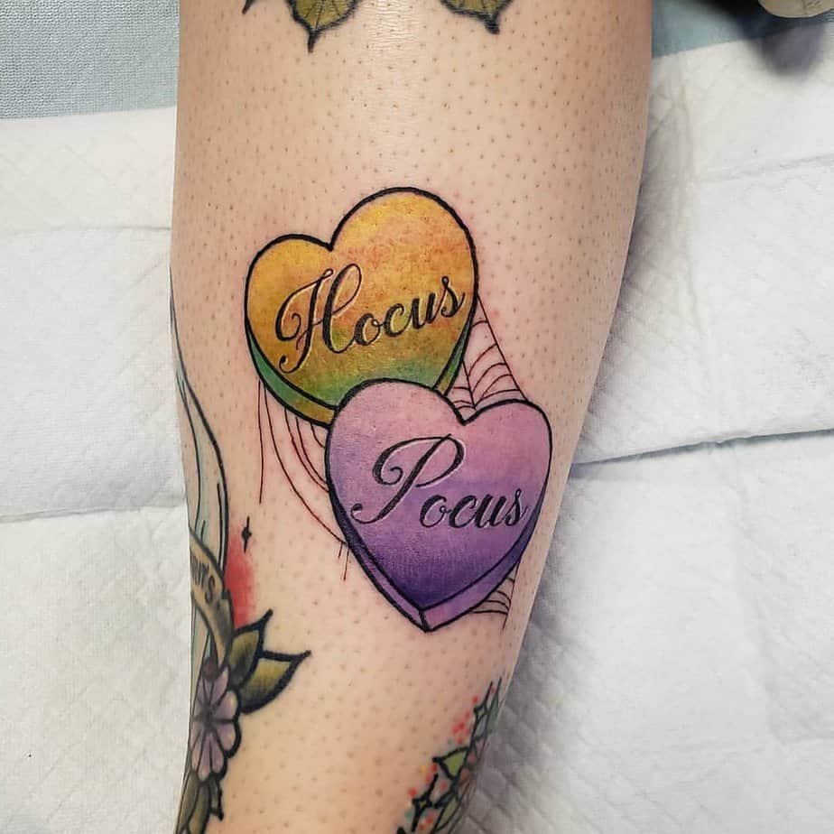 8. A “Hocus Pocus” tattoo
