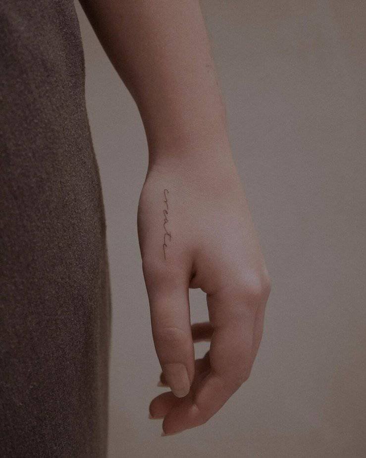 17. A word that means something to you
