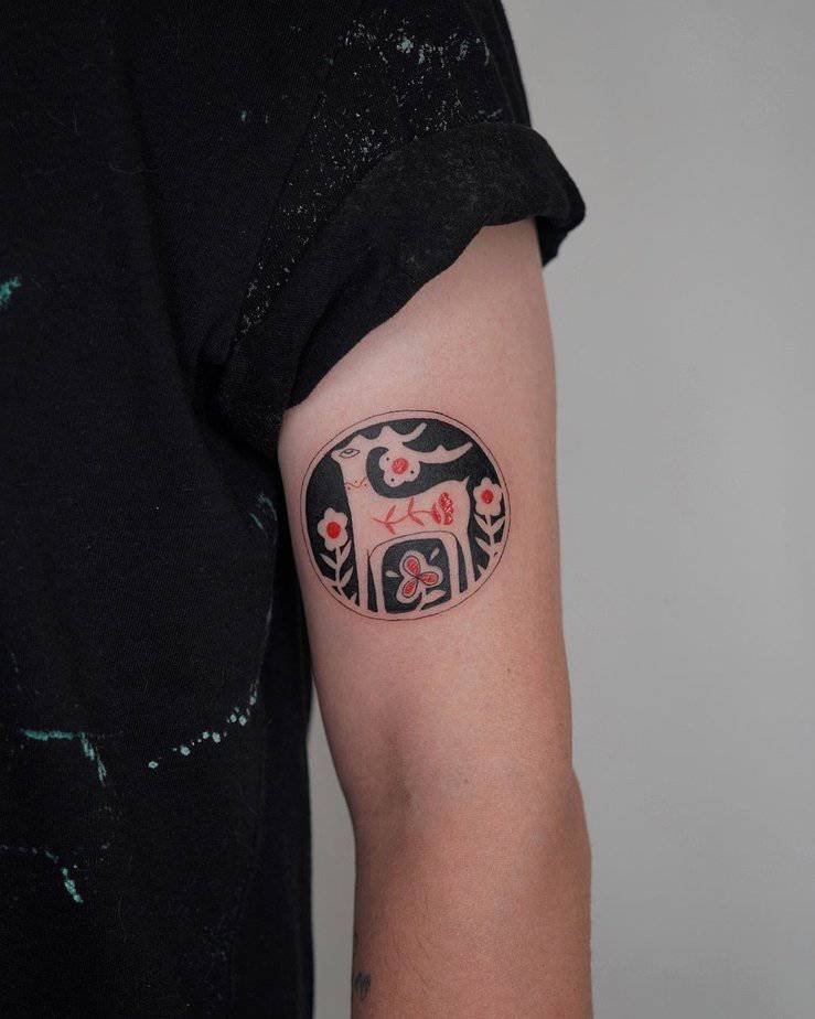 18 Gorgeous Folk Art Tattoos Celebrating Culture — You’ll Want Every Single One