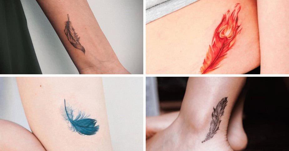 24 Pin-Worthy Feather Tattoo Ideas That Prove Simple Can Be Powerful — Inspo You’ll Want to Save