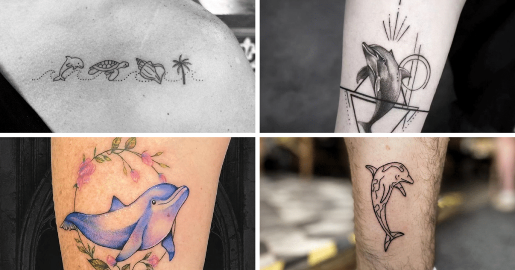 20 Playful Dolphin Tattoo Ideas That’ll Make You Book a Tattoo Today