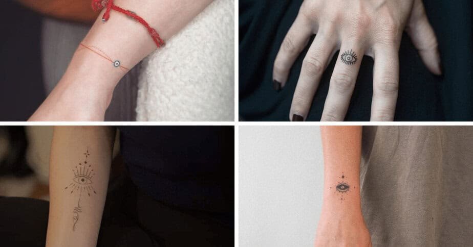 21 Mesmerizing Evil Eye Tattoo Ideas to Banish Bad Vibes — Wait Until You See #7