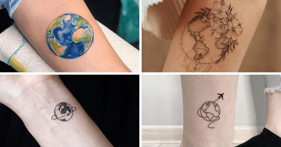 23 Jaw-Dropping Earth Tattoo Ideas Every Nature Lover Will Obsess Over