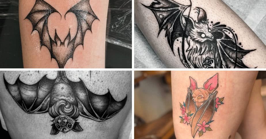 24 Bat Tattoos You’ll Obsess Over If You Love a Dark, Mysterious Vibe