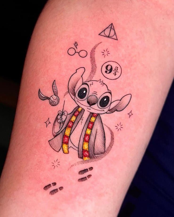 20 Irresistibly Cute Stitch Tattoo Ideas That Will Melt Your Heart