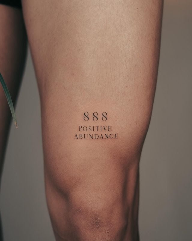 18 Jaw‑Dropping 888 Tattoo Ideas That’ll Make You Believe in the Divine