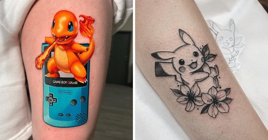 26 Pokémon Tattoos You Won’t Believe — Pin-Worthy Designs to Awaken Your Inner Child