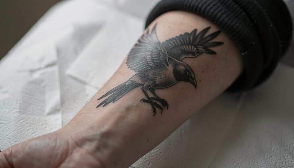 15 Easy Black Bird Tattoo Ideas to Try