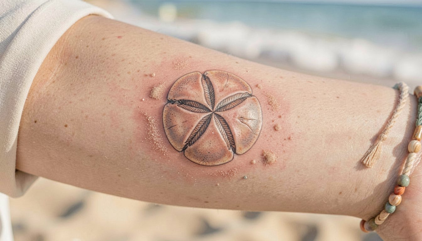 15 Easy Sand Dollar Tattoo Ideas to Try