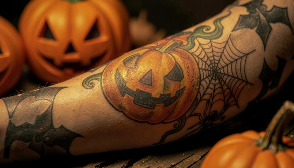 15 Easy Halloween Tattoo Ideas to Try