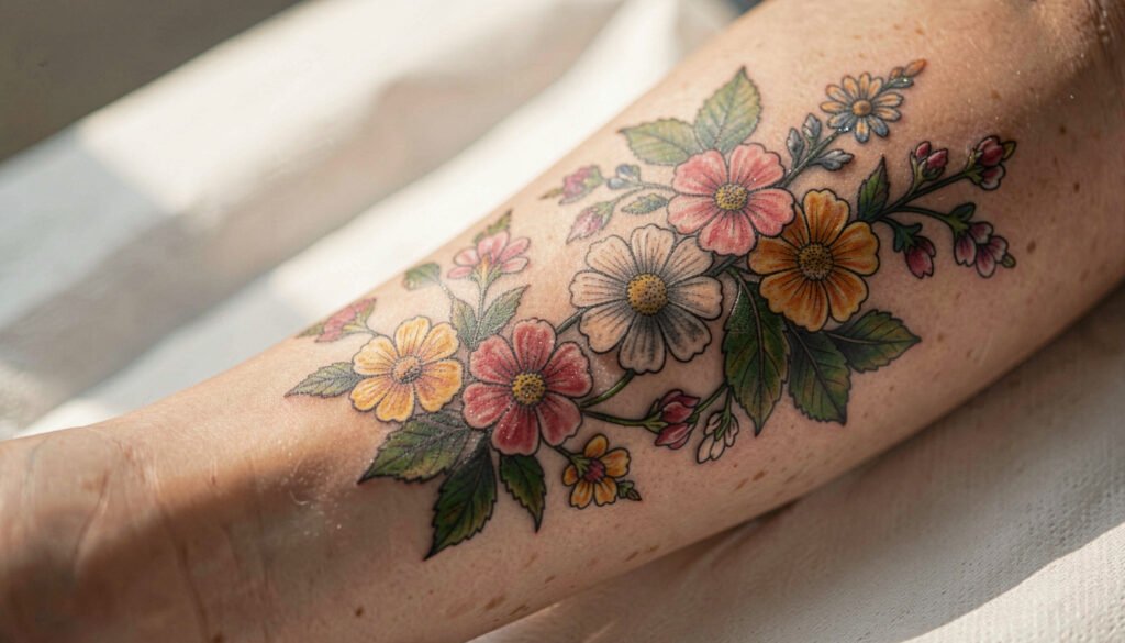 15 Easy July Flower Tattoo Ideas to Try