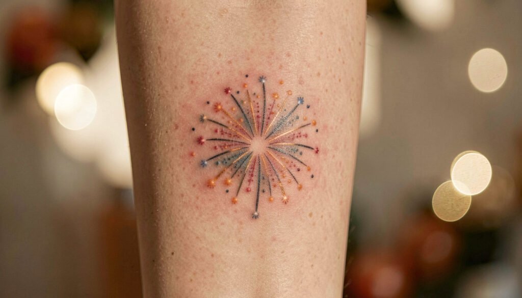 15 Easy Firework Tattoo Ideas to Try