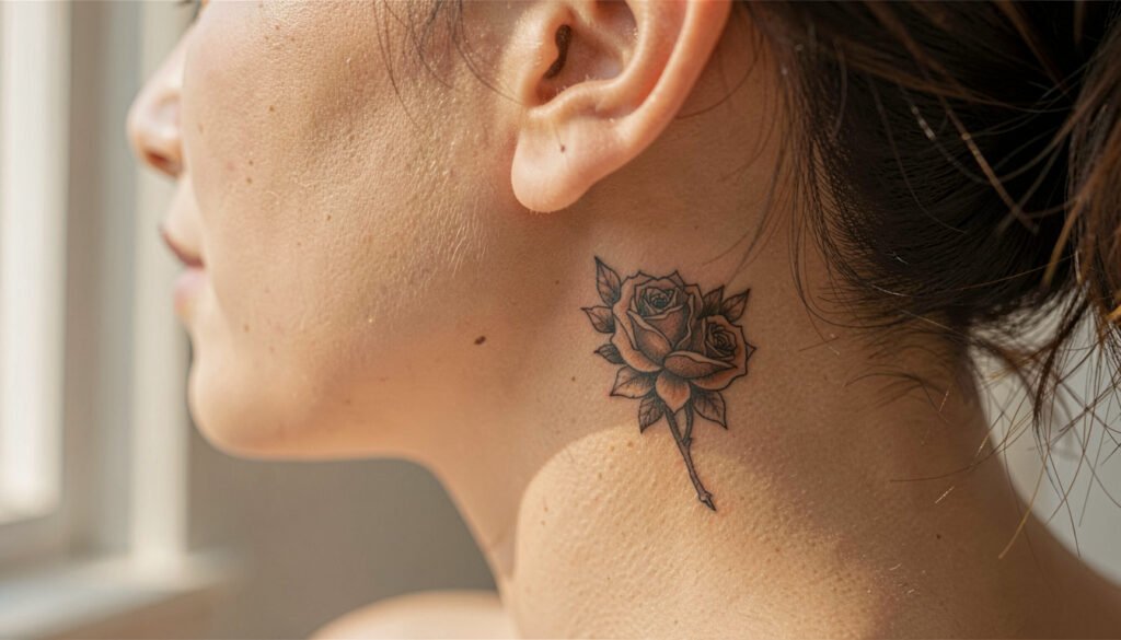 15 Easy Behind Ear Tattoos Ideas to Try