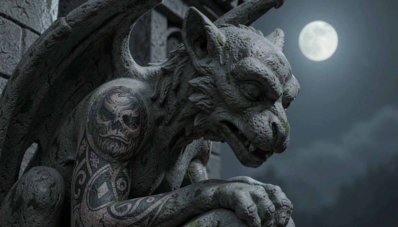 15 Easy Gargoyle Tattoo Designs Ideas to Try