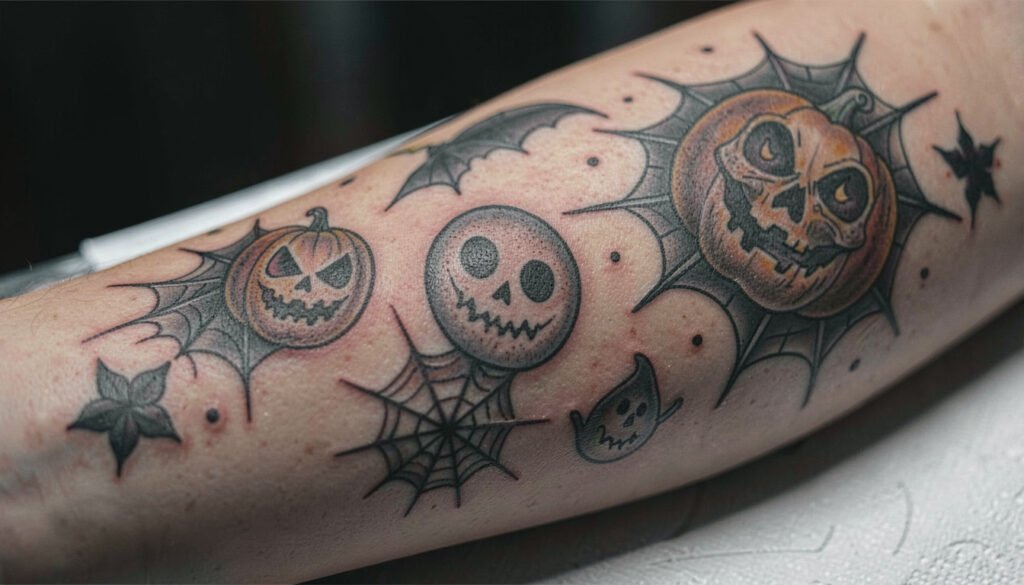 15 Easy Halloween Tattoo For Beginners Ideas to Try